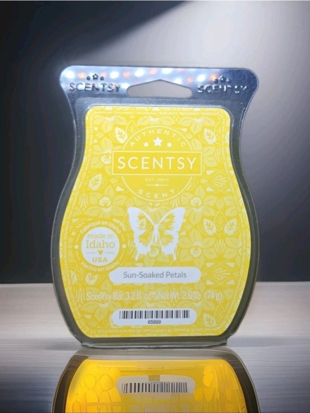 RETIRED Scentsy Bar SUN SOAKED PETALS wax Melt Home Fragrance